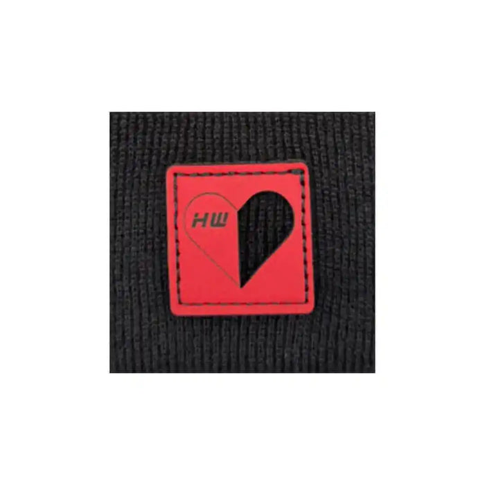 Valentine's Day H Stitch Beanie, You Complete Me, Black
