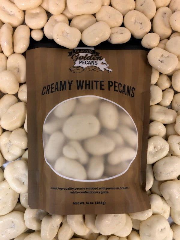 Creamy White Pecans! by Classic Golden Pecans