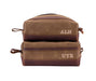 Waxed Canvas Toiletry Bag - Lifetime Leather Co