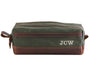 Waxed Canvas Toiletry Bag - Lifetime Leather Co
