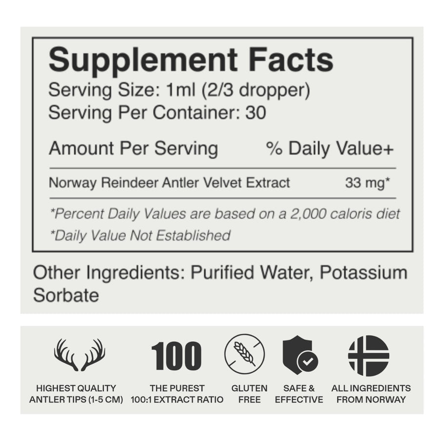 Classic Reindeer Antler Extract