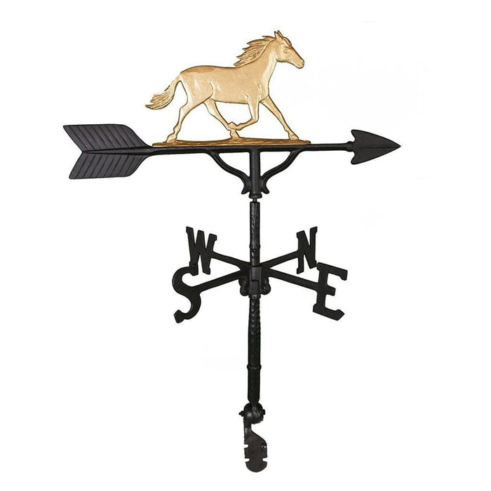 Wild Horse 32" Weathervane | Patriot Forged in the USA