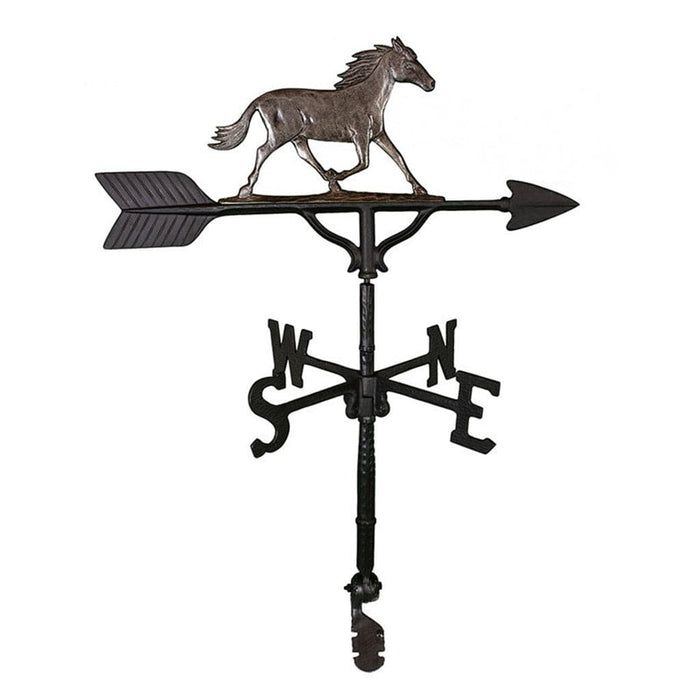 Wild Horse 32" Weathervane | Patriot Forged in the USA