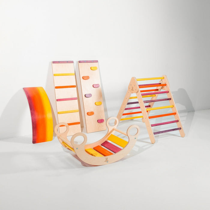 Wobble board enhancing motor skills