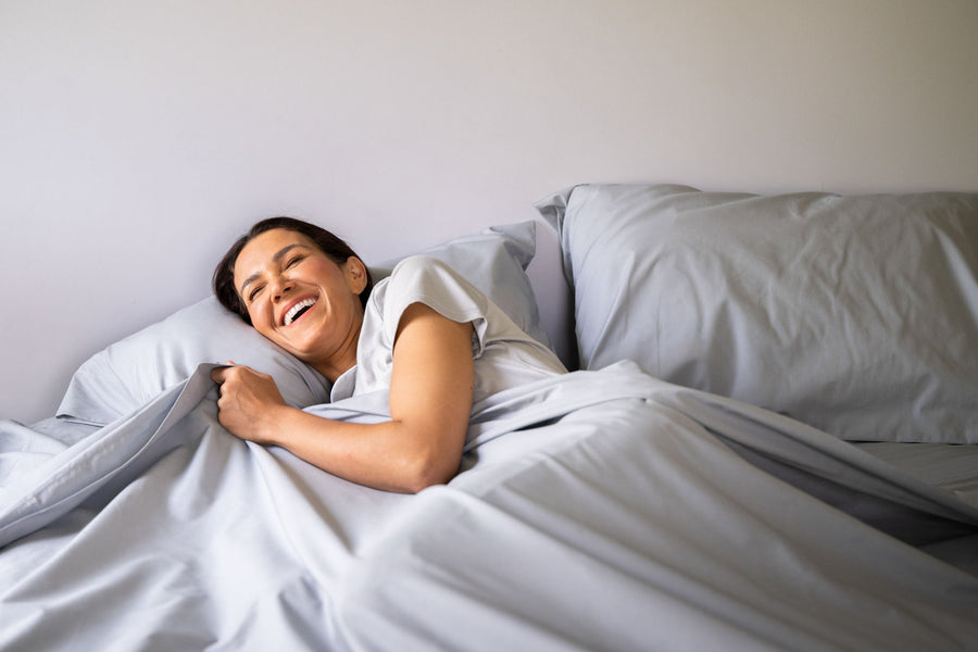 Cotton Percale Bed Sheet Set
