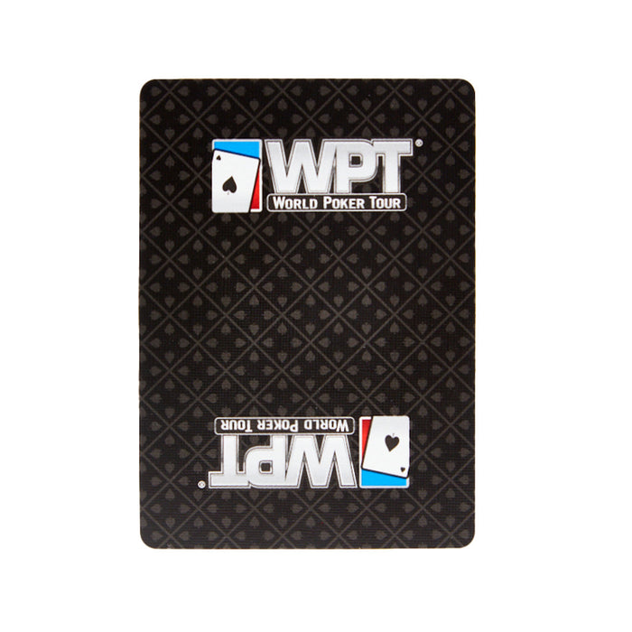 Bee Royal World Poker Tour (WPT) Playing Cards – Black & White with Red Seal