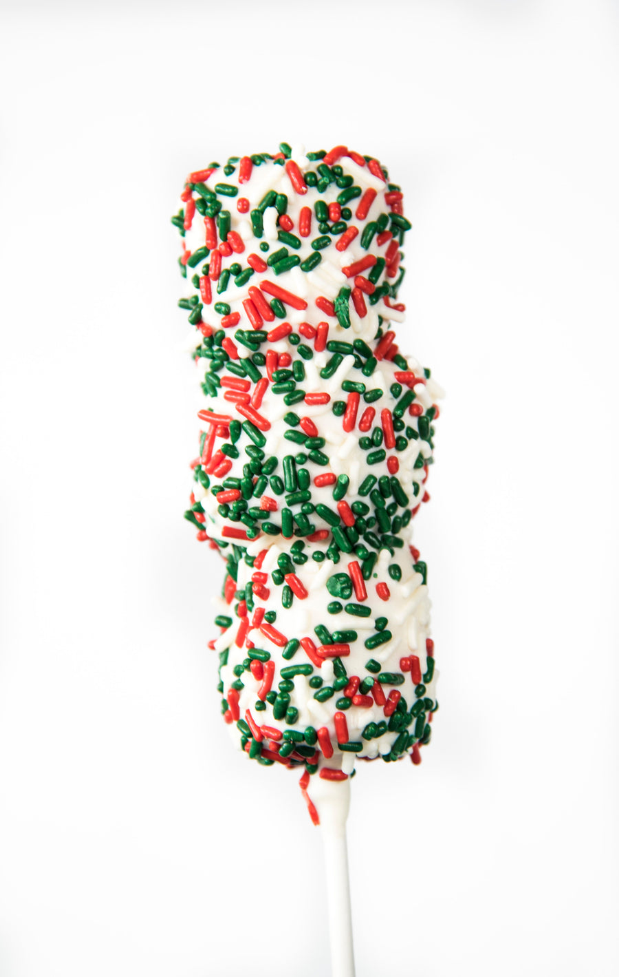 Holiday Sprinkle Marshmallow Pop