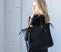 Lifetime Zippered Tote - Pebble - Lifetime Leather Co