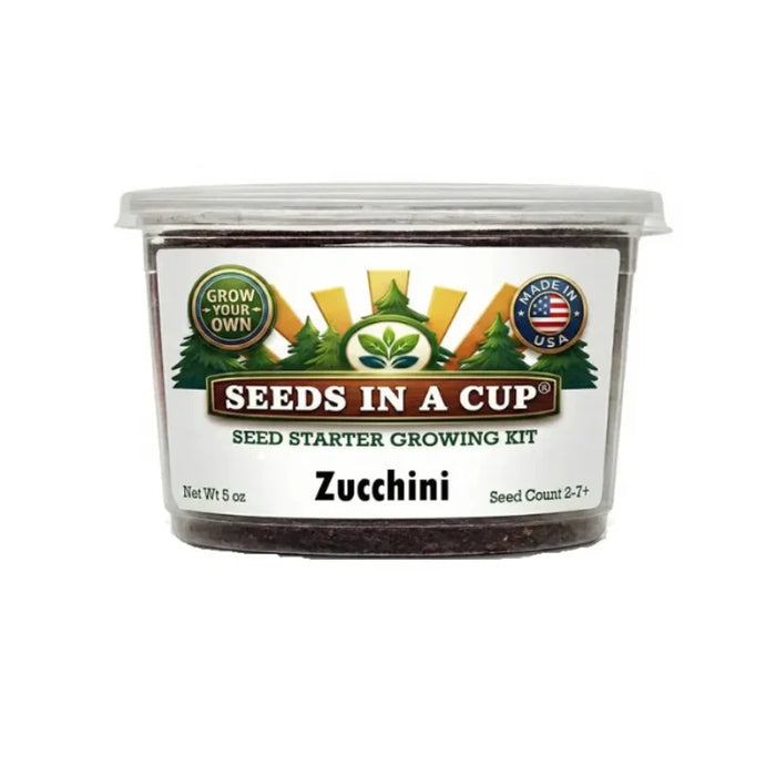 Zucchini Grow Kit | Seeds In A Cup®