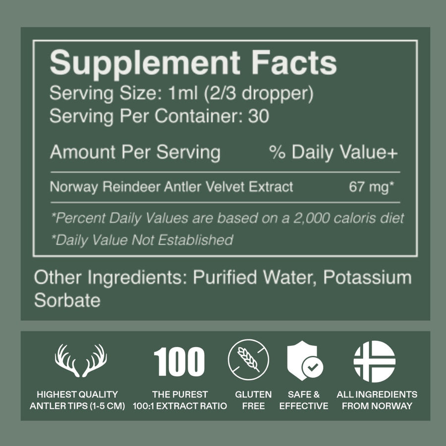 Premium Reindeer Antler Extract