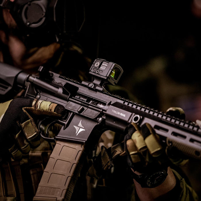 Aimpoint Acro P2 | Red Dot Reflex Sight  w/ Fully Enclosed Body & 5 Year Battery Life