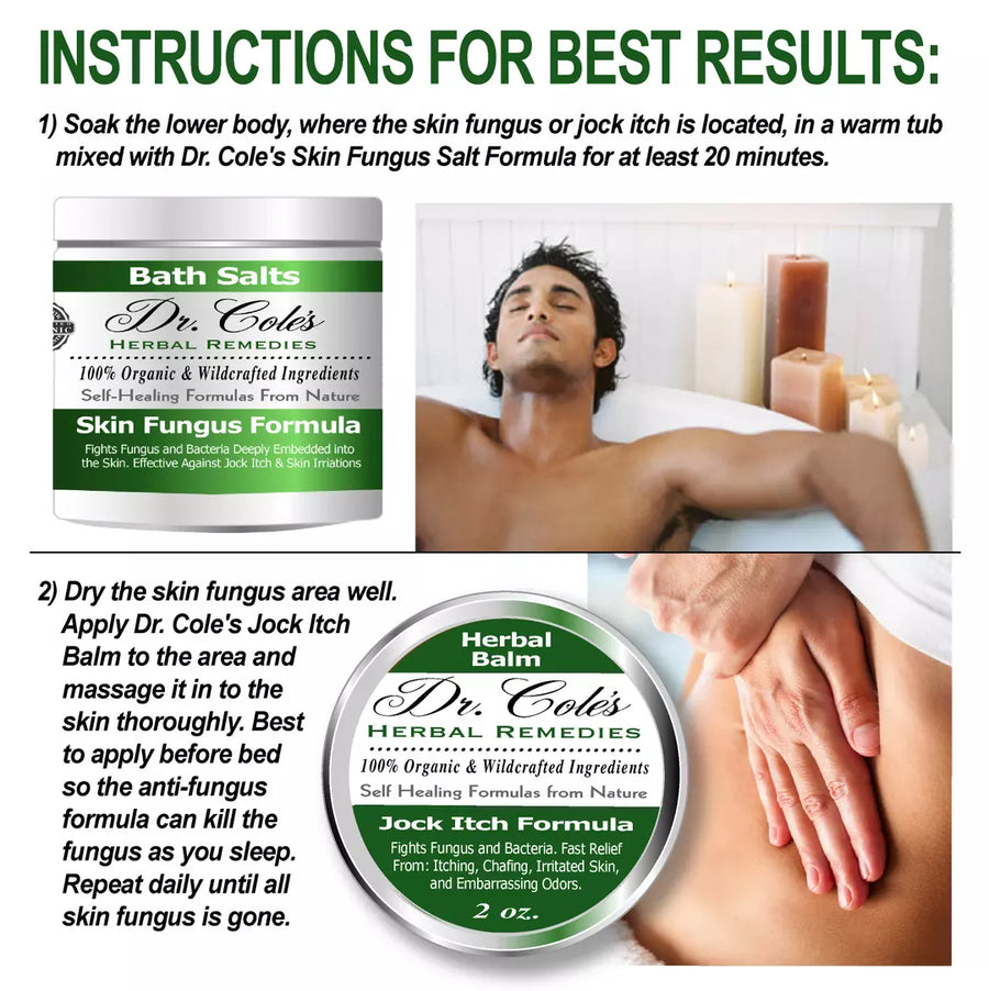 11 - Dr. Cole’s Organic Anti-fungal Skin Soaking Salts