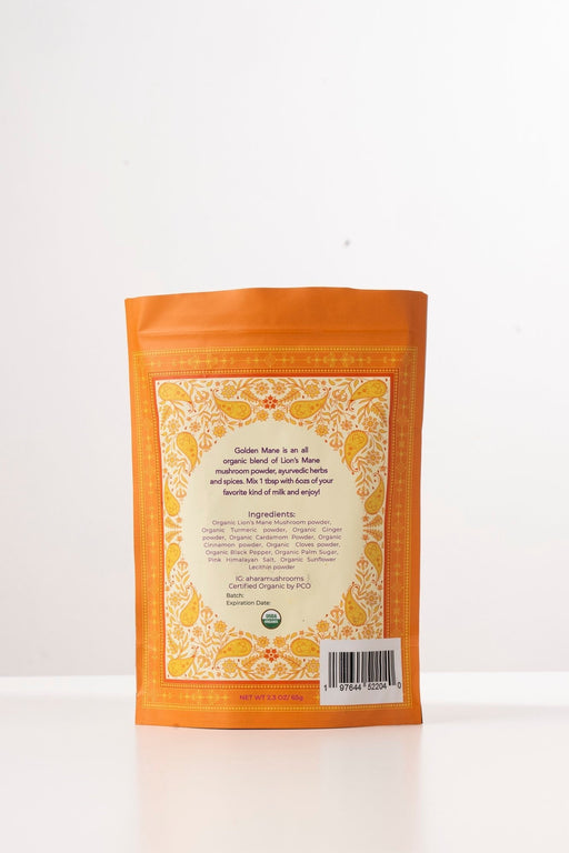 Ahara Mushrooms - Ahara Mushrooms Golden Mane Mushroom Chai - 10 bags - Tea & Infusions | Delivery near me in ... Farm2Me #url#