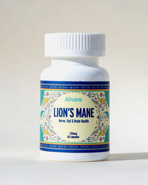 Ahara Mushrooms - Ahara Mushrooms Lion's Mane Capsules - 10 bottles - Tea & Infusions | Delivery near me in ... Farm2Me #url#
