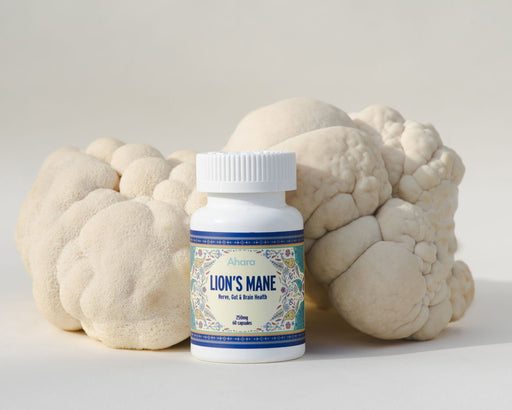 Ahara Mushrooms - Ahara Mushrooms Lion's Mane Capsules - 10 bottles - Tea & Infusions | Delivery near me in ... Farm2Me #url#