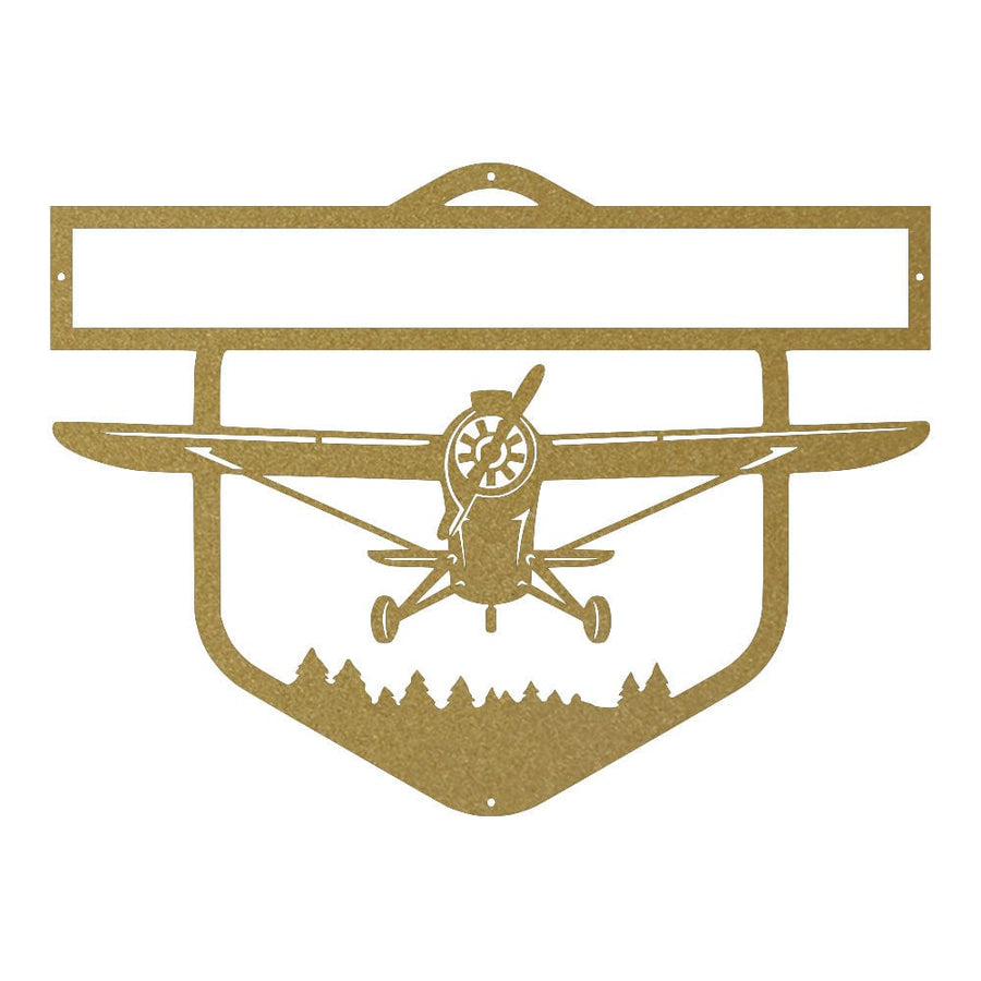 Airplane Monogram - Front View