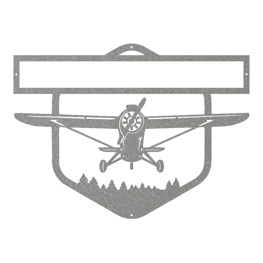 Airplane Monogram - Front View