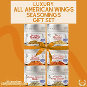 All American Wings Seasoning Set Collections & Gift Sets Gustus Vitae