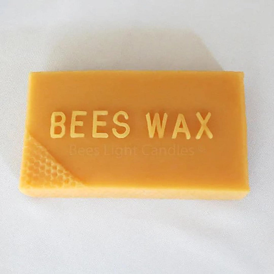 100% Pure Beeswax Blocks – Handcrafted in the USA