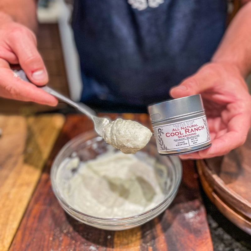 All Natural Cool Ranch Seasoning Gourmet Seasonings Gustus Vitae