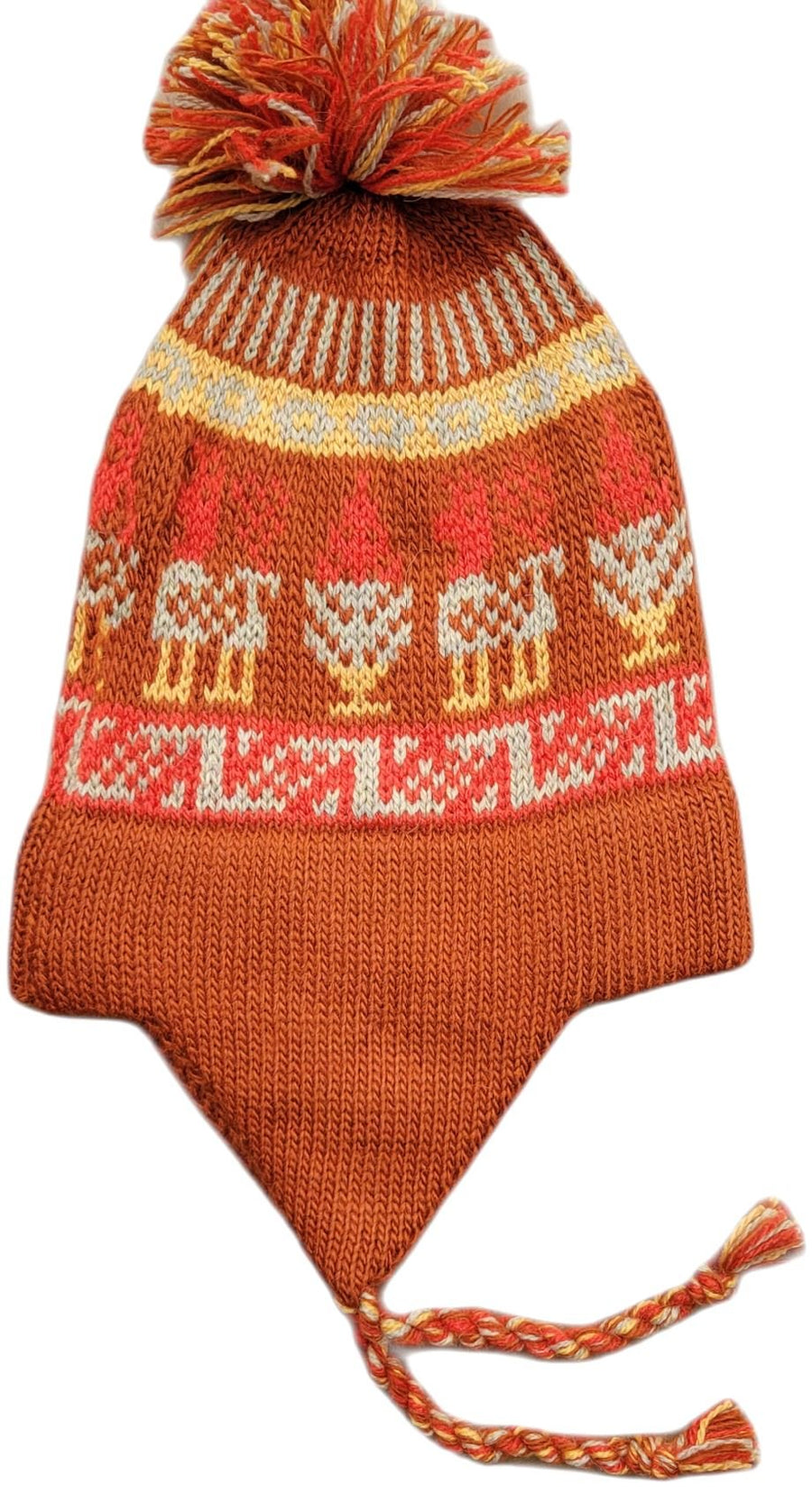 Alpaca Infant Toddler Chullo Hat