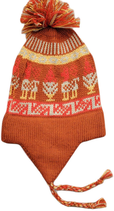 Alpaca Infant Toddler Chullo Hat
