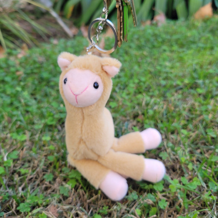 Alpaca Keychain Plush
