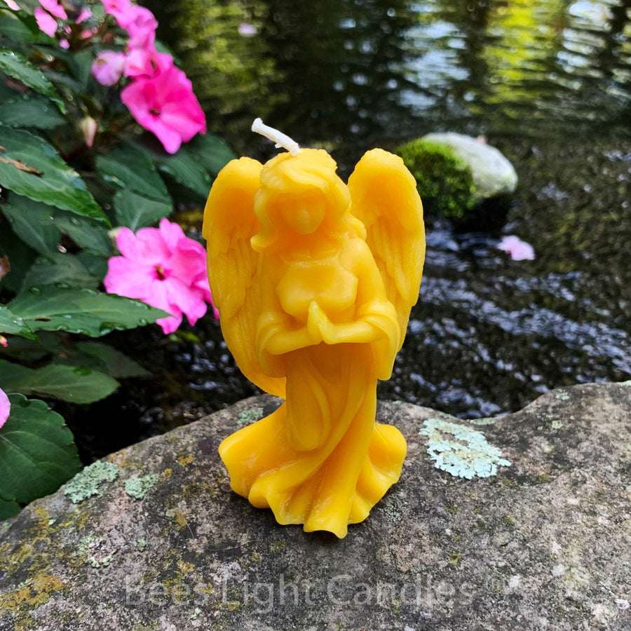 Angel Beeswax Candle Set