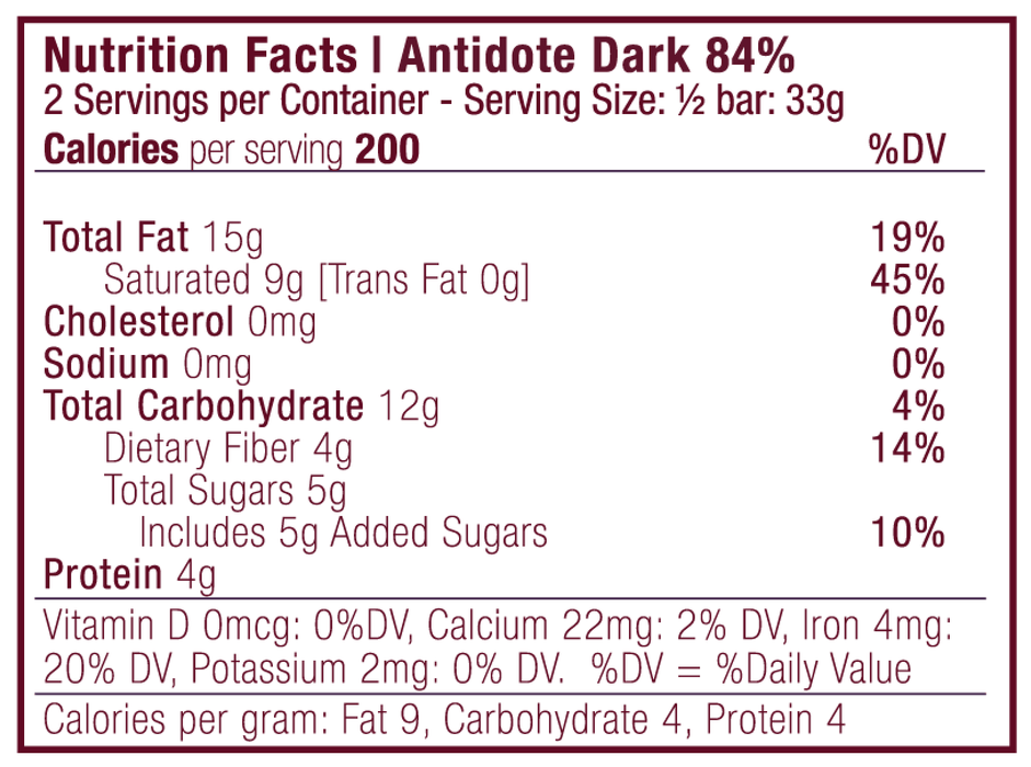 Antidote Chocolate - Antidote Chocolate PANAKEIA: LAVENDER + RED SALT Cases - 3 cases x 12 bars - Chocolate Bars | Delivery near me in ... Farm2Me #url#