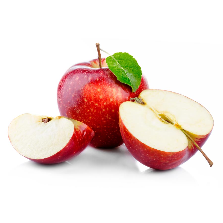 Fresh apples illustrating a fruit variety in the kit