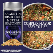 Argentine Chimichurri & Steak Seasoning Bougie BBQ Gustus Vitae