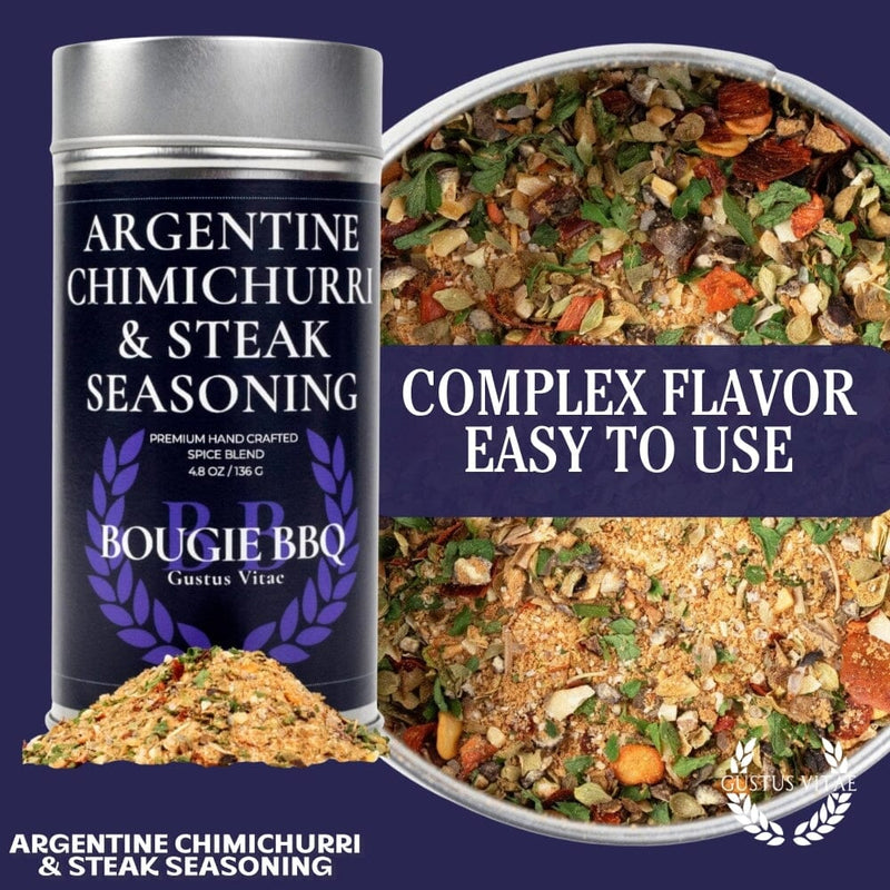 Argentine Chimichurri & Steak Seasoning Bougie BBQ Gustus Vitae