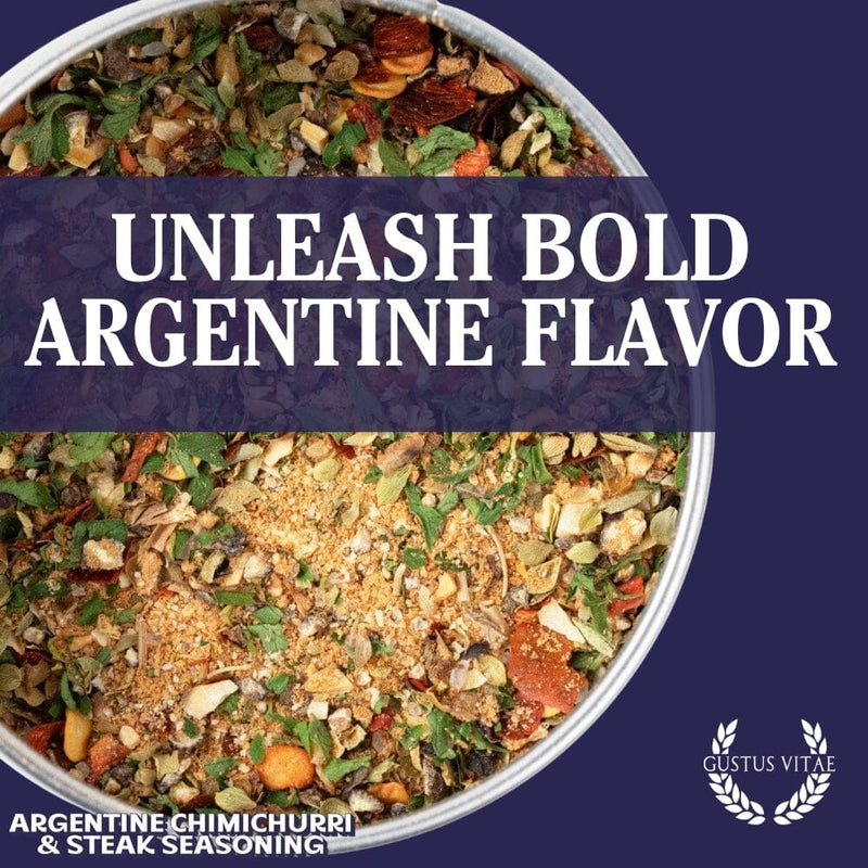 Argentine Chimichurri & Steak Seasoning Bougie BBQ Gustus Vitae