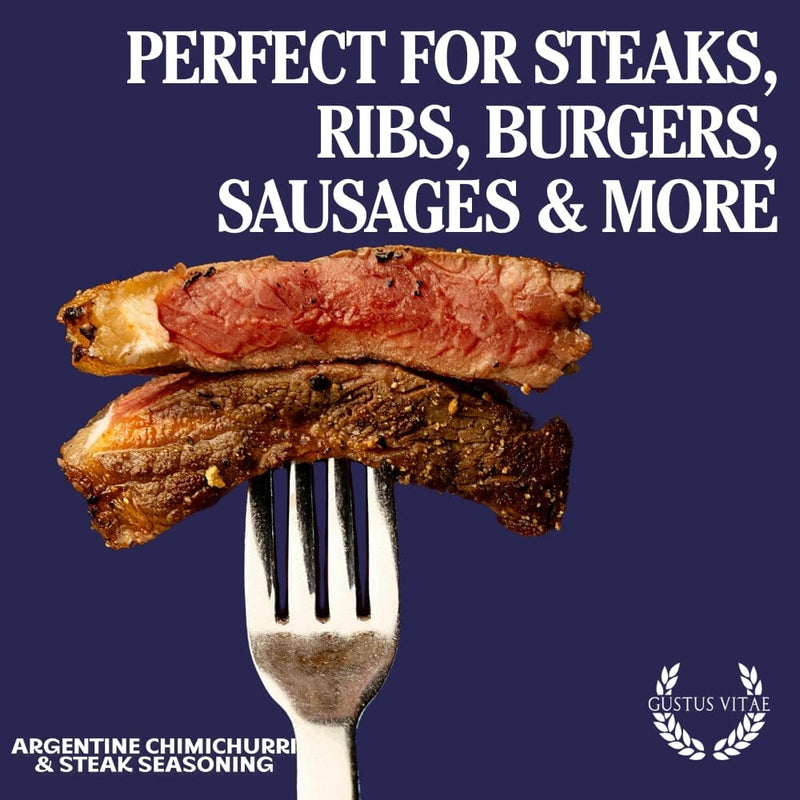 Argentine Chimichurri & Steak Seasoning Bougie BBQ Gustus Vitae