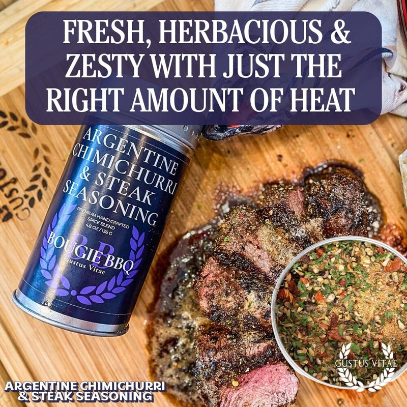 Argentine Chimichurri & Steak Seasoning Bougie BBQ Gustus Vitae