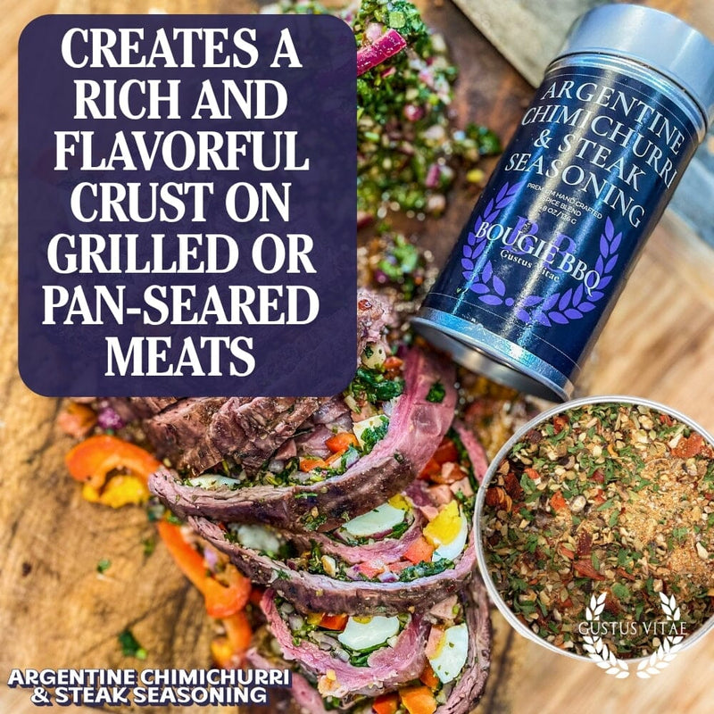 Argentine Chimichurri & Steak Seasoning Bougie BBQ Gustus Vitae