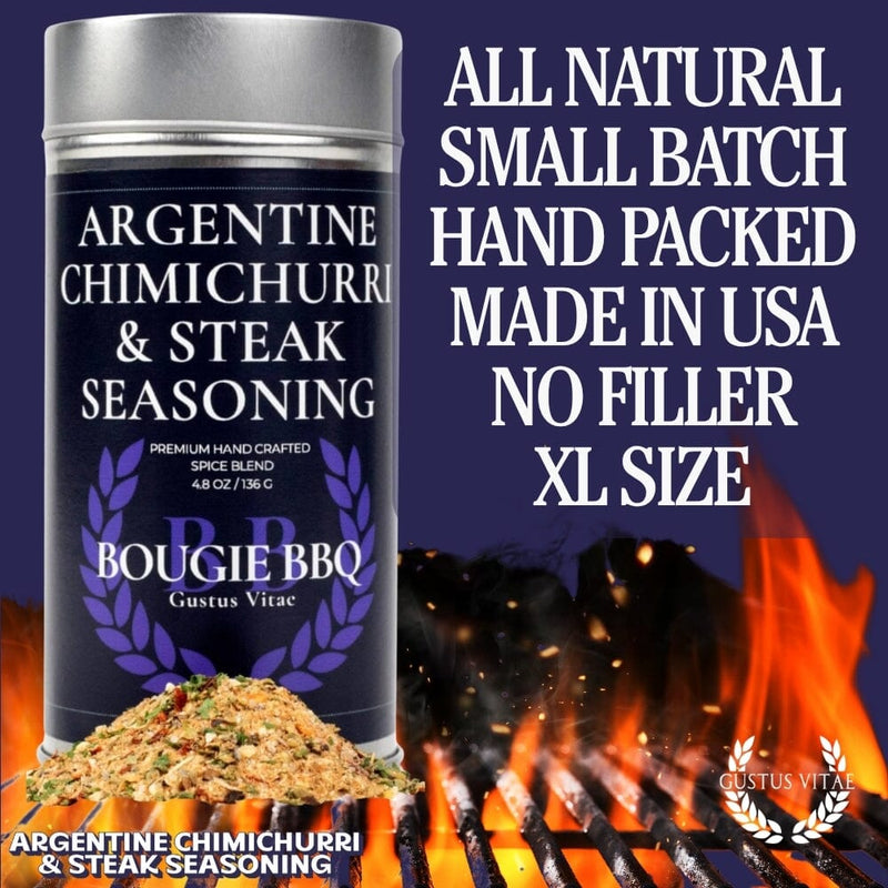 Argentine Chimichurri & Steak Seasoning Bougie BBQ Gustus Vitae