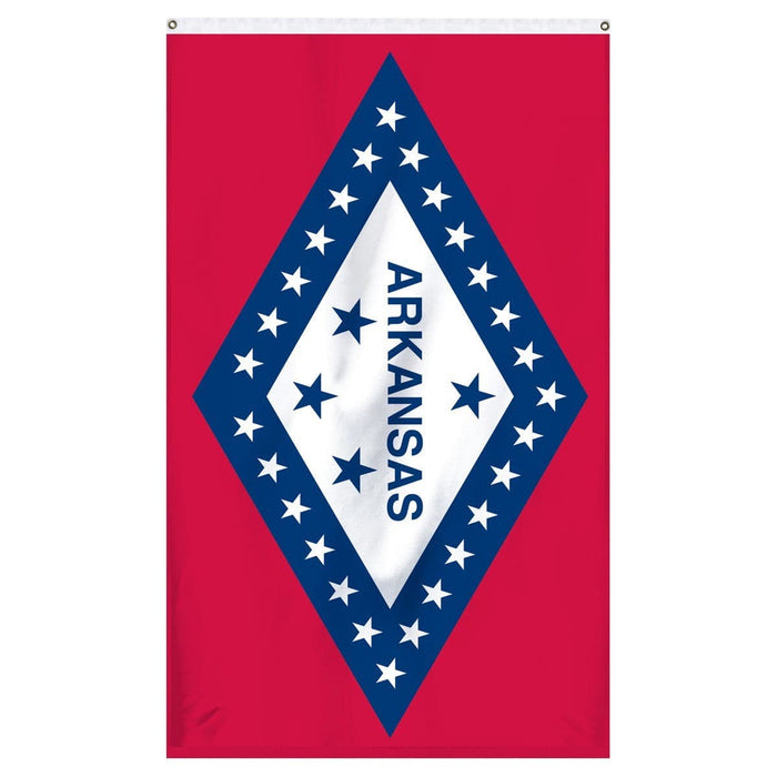 Arkansas State Flag 3x5 - Durable Nylon Outdoor Flag Made in USA