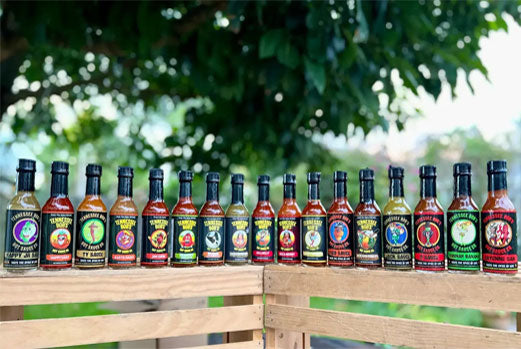 Whole Ranch hot sauce assortment