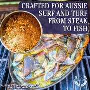 Aussie Style Surf & Turf BBQ Seasoning Bougie BBQ Gustus Vitae