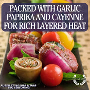 Aussie Style Surf & Turf BBQ Seasoning Bougie BBQ Gustus Vitae