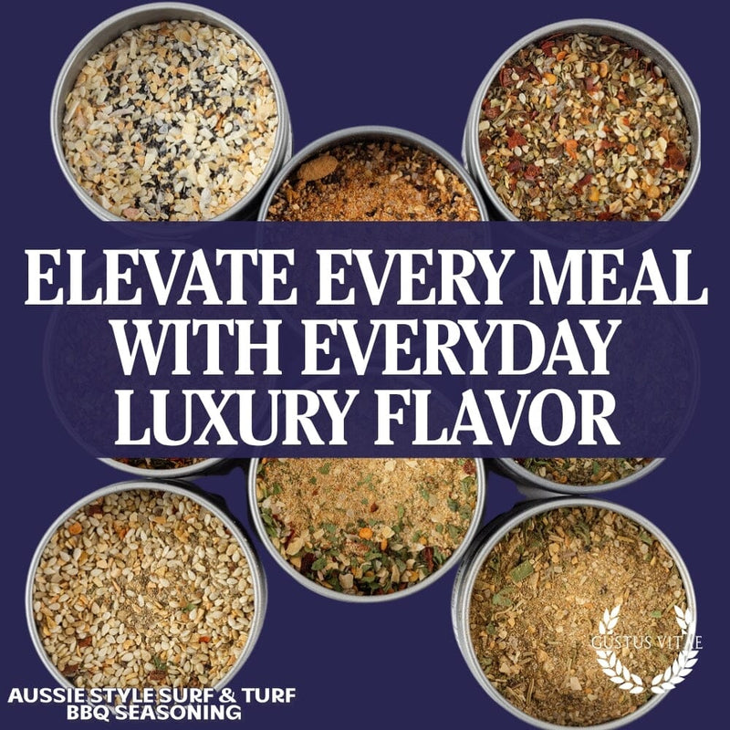 Aussie Style Surf & Turf BBQ Seasoning Bougie BBQ Gustus Vitae