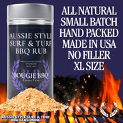 Aussie Style Surf & Turf BBQ Seasoning Bougie BBQ Gustus Vitae