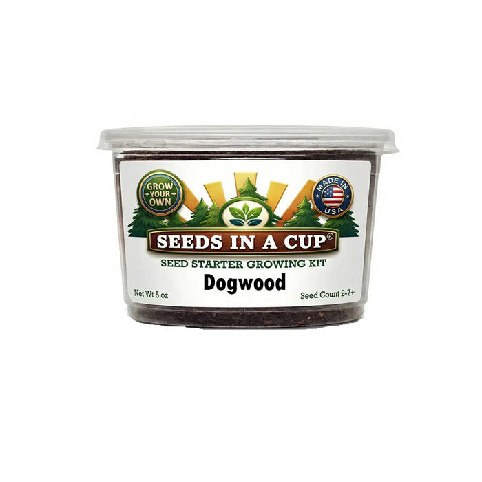 Flowering Dogwood Tree Grow Kit | Grow Cornus florida From Seed | Made in USA