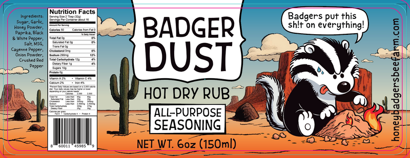 Badger Dust Hot All- Purpose Seasoning image 6