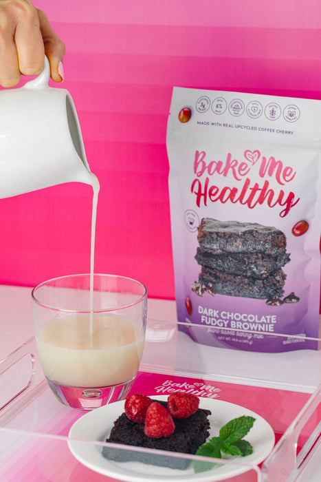 Bake Me Healthy - Bake Me Healthy Dark Chocolate Fudgy Brownie Plant-Based Baking Mix Case - 6 Bags - Baking Mixes | Delivery near me in ... Farm2Me #url#