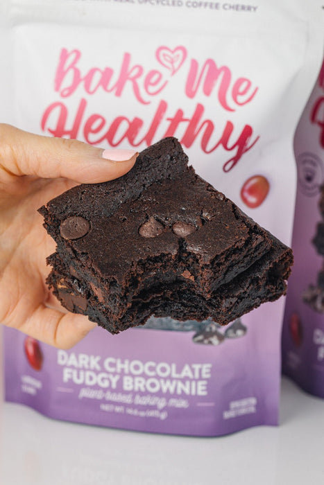 Bake Me Healthy - Bake Me Healthy Dark Chocolate Fudgy Brownie Plant-Based Baking Mix Case - 6 Bags - Baking Mixes | Delivery near me in ... Farm2Me #url#