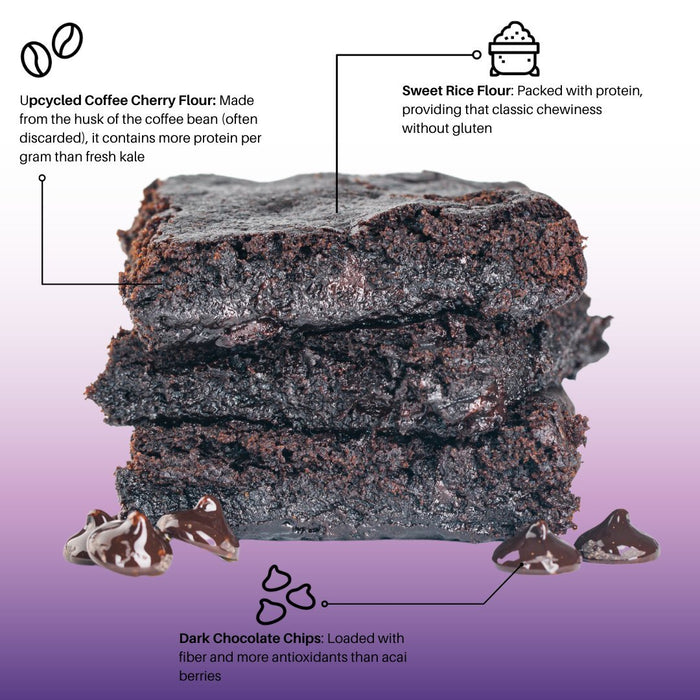Bake Me Healthy - Bake Me Healthy Dark Chocolate Fudgy Brownie Plant-Based Baking Mix Case - 6 Bags - Baking Mixes | Delivery near me in ... Farm2Me #url#