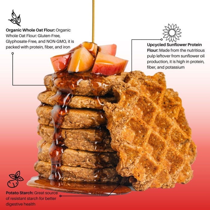 Bake Me Healthy - Bake Me Healthy Oatmeal Pancake & Waffle Plant-Based Baking Mix Case - 6 Bags - Baking Mixes | Delivery near me in ... Farm2Me #url#