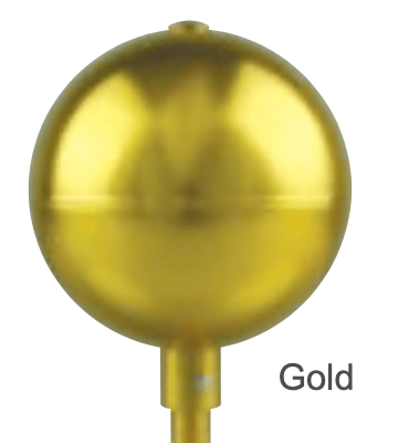 Ball Ornament for Outdoor Flagpoles